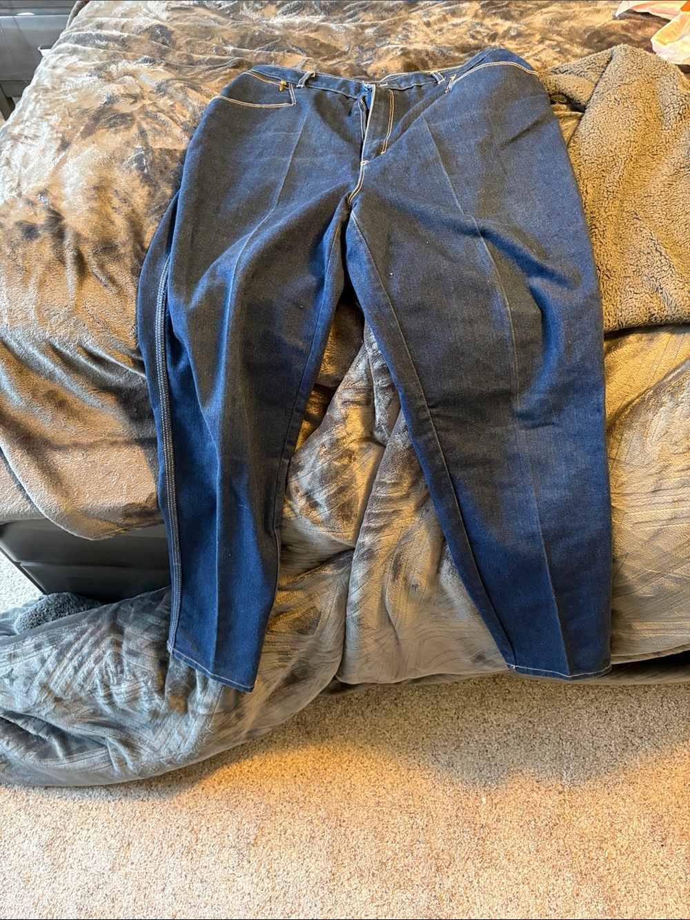 Gitano Dark Blue Wide-Leg Jeans